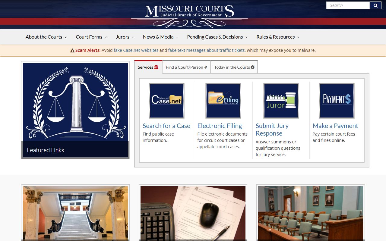 Hickory County court records Missouri courts public access